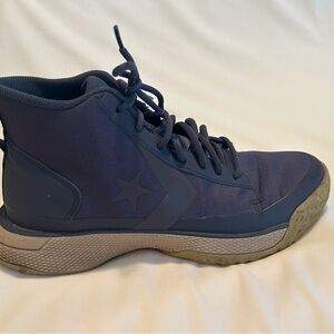 Converse Men's Sneakers - Dark Blue and Gray